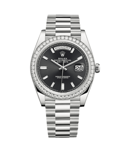 Rolex Day-Date m228349rbr-0003 Oyster, 40 mm, White Gold And Diamonds Men's Watch