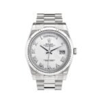 Rolex President Day-Date White Gold Men'S Watch - Luxury Souq